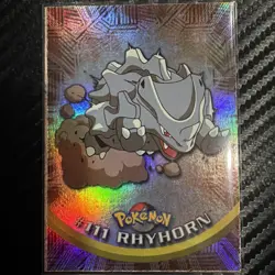 Pokemon Topps #111 Rhyhorn #112 Rhydon Holo Foils - Image 2
