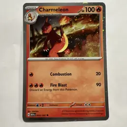 Pokemon TCG Charmeleon MEW 151 005/165 Cosmo Holo Promo - Image 1