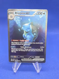 Pokemon Scarlet & Violet 151 Blastoise ex 200/165 Special Illustration Rare MP - Image 1