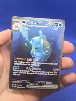 Pokemon Scarlet & Violet 151 Blastoise ex 200/165 Special Illustration Rare MP - Image 2