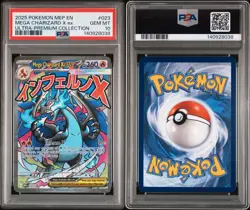 Mega Charizard X ex #023 PSA 10 GEM MINT 2025 Pokemon Ultra-Premium - Image 4