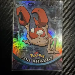 Pokemon Vintage 2000 Topps Krabby #98 & Kingler #99 NM/M TV (Non Holo Set) - Image 1