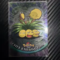 Pokemon #102 Exeggcute and Exeggutor #103 TOPPS HOLO - Image 2