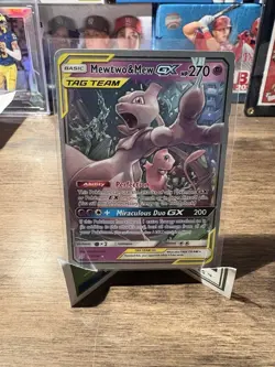 Pokemon TCG Mewtwo & Mew GX 71/236 2019 World Championships Tag Team - Image 1