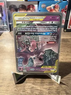 Pokemon TCG Mewtwo & Mew GX 71/236 2019 World Championships Tag Team - Image 3