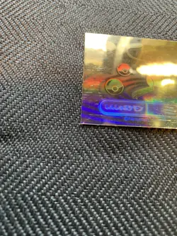 Pokemon Meiji Rainbow Holo Sticker Mew Gold Ver #241124 - Image 5