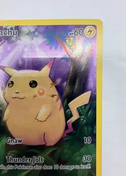 Pikachu 5/25 Holo Rare Pokemon TCG Sword&Shield Celebrations CEL 2021 NM English - Image 3