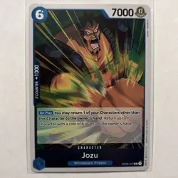 Rare Jozu OP08-047 R Foil - One Piece Two Legends English TCG II - Image 1