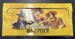 One Piece 12x Mini Tin Pack Set Vol 2 Display TS-02 24x OP-13 PACKS PROSHIPPER - Image 1