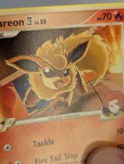 Flareon E4 60/111 Rising Rivals Pokemon TCG Card Regular MP - Image 4