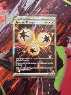 Ignition Energy 124/094 Phantasmal Flames Pokemon Card TCG NM - Image 1