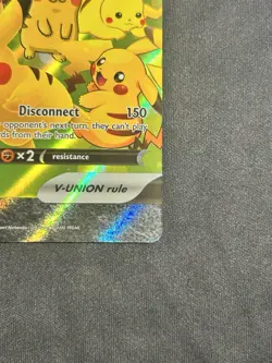 Pikachu V-Union #SWSH139 (Bottom left) Pokemon card Sword & Shield Black Star - Image 3