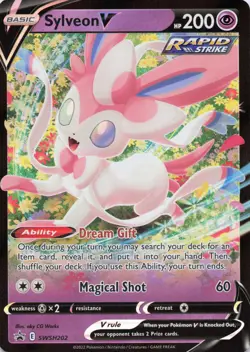 Sylveon V Promo SWSH: Sword & Shield Promo Cards SWSH202 NM - Image 1