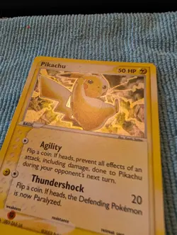 Pikachu #012 Holo Black Star Promo Card Vintage LP Pokemon TCG - Image 3