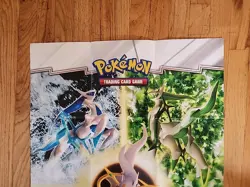 Pokemon PLATINUM ARCEUS Poster/Card List **no cards** - Image 2