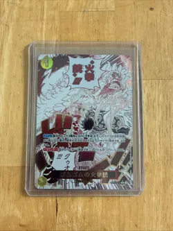 ONE PIECE Card Gum-Gum Fire-Fist Pistol Red Hawk (Alt Art) OP11-114 R Japanese - Image 1