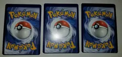 Pokemon Tcg Lot Of 3 Error Miscut Cards. Kirlia Meowstic Golbat. Rare Cards - Image 2