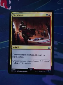 MTG Terminate [Assassin's Creed, Near Mint] - Image 1