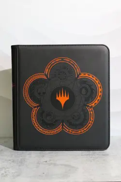 Ultra PRO: MAGIC Mana Color Wheel 12-Pocket Zippered PRO-Binder [UPR 19263] MTG - Image 1