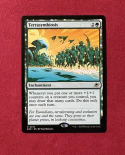 Terrasymbiosis - Edge of Eternities EOE Magic The Gathering MTG #210 NM Rare - Image 1