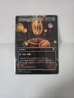 Sol Ring 0703 - Borderless - Commander Masters - CMM - MTG - Image 1