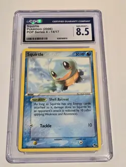 Squirtle Pokemon 2006 (POP SERIES 4) 14/17 CGC 8.5+ - Image 2