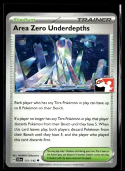 2024 Scarlet & Violet Series - Prize Pack Area Zero Underdepths Uncommon #131 - Image 1