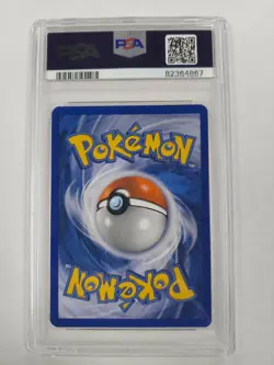 2006 Pokemon EX Crystal Guardians Krabby Reverse Foil 54/100 PSA 8 - Image 2