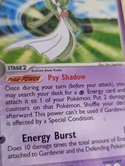 Gardevoir 7/109, Kirlia 34/109 Pokemon TCG Card 2004 Battle Stadium Non-Holo DM - Image 5