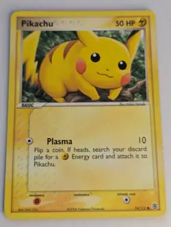 Pikachu - ex FireRed & LeafGreen 74/112 2004 Pokemon TCG ⚡ MP - Image 1