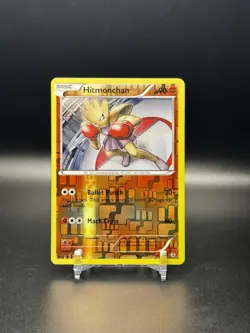 POKEMON XY GENERATIONS #48 HITMONCHAN RARE REVERSE HOLO - NM - Image 1