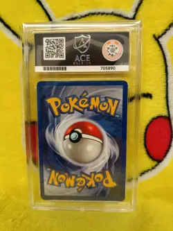 Pokemon Team Rocket Set 2000 Holo Dark Raichu 83/82 Ace Graded 3 Good - Image 4