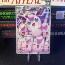 Pokemon TCG Wigglytuff 105/094 Illustration Rare - Phantasmal Flames - Near Mint - Image 1
