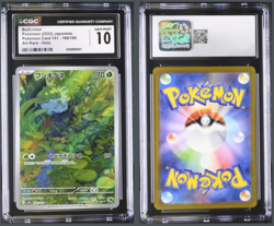 Bulbasaur 166/165 CGC 10 - Japanese Pokemon 151 - GEM MINT - Fast Free Shipping! - Image 1
