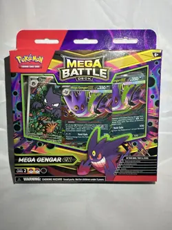 Mega Battle Deck Gengar ex Sealed Pokemon TCG - Image 1