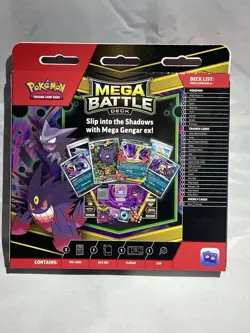 Mega Battle Deck Gengar ex Sealed Pokemon TCG - Image 2
