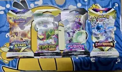 Pokemon TCG Evolving Skies Lost Origin Fusion Strike Sleeved Booster Packs x 4✅ - Image 3