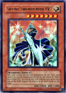 Silent Swordsman LV7 - WC5-EN001 - Ultra Rare - Limited Edition PL/MP Yugioh MIS - Image 1