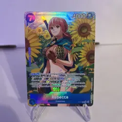One Piece TCG Royal Blood OP-10-058 Rebecca SR Alt Art Parallel English - Image 1