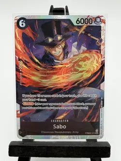 One Piece TCG | Sabo PRB02-014 SR - One Piece Card the Best Vol. 2 NM - Image 1