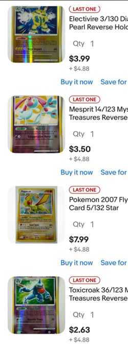 RESERVED Pokemon Cards - Image 1