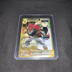 Pokemon TCG GOLD N's Zoroark EX Journey Together 189/159 Hyper Rare NM Card - Image 1