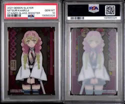 2021 CARDDASS DEMON SLAYER: KIMETSU NO YAIBA STAINED GLASS CARDS MITSURI KANROJI - Image 1