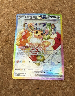 Pokemon TCG Eevee EX SVP EN 174 Prismatic Evolutions SPC Promo Card - Image 1