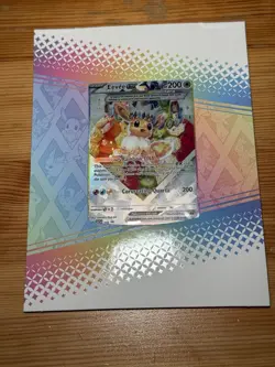 Pokemon TCG Eevee EX SVP EN 174 Prismatic Evolutions SPC Promo Card - Image 3