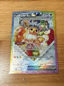 Pokemon TCG Eevee EX SVP EN 174 Prismatic Evolutions SPC Promo Card - Image 5