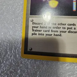 POKEMON 1999 ITEM FINDER TRAINER 74/102 TRADING CARD - Image 4