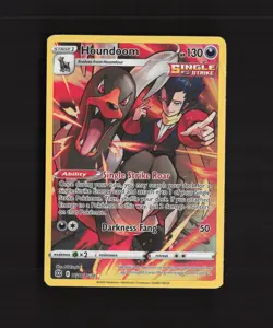 Houndoom TG10/TG30 Brilliant Stars Full Art Ultra Rare Holo Pokemon Card NM - Image 1