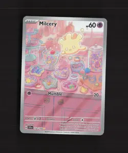 Milcery 152/142 Stellar Crown Full Art Ultra Rare Holo Pokemon Card NM - Image 1