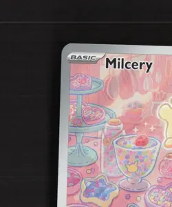 Milcery 152/142 Stellar Crown Full Art Ultra Rare Holo Pokemon Card NM - Image 3